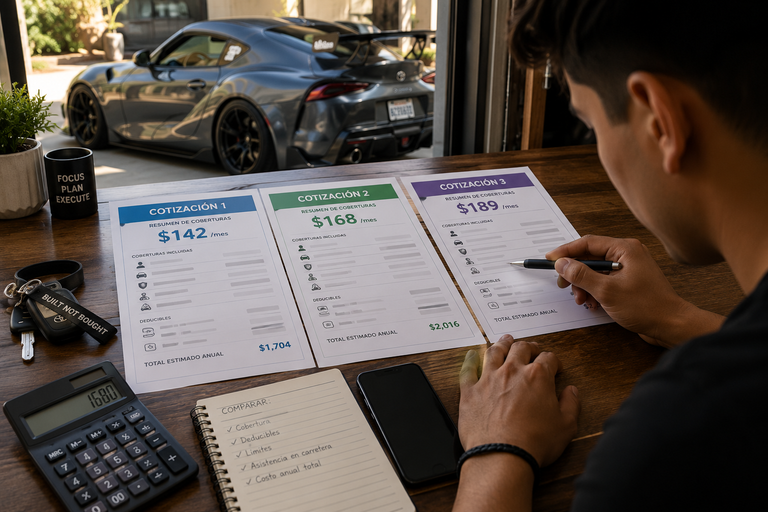 comparar seguros de auto