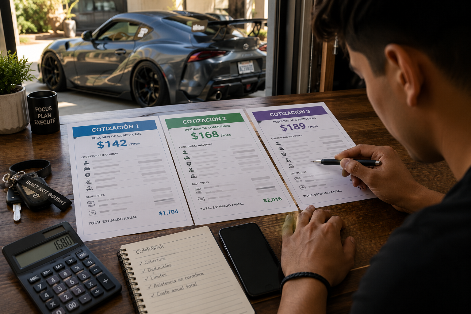 comparar seguros de auto
